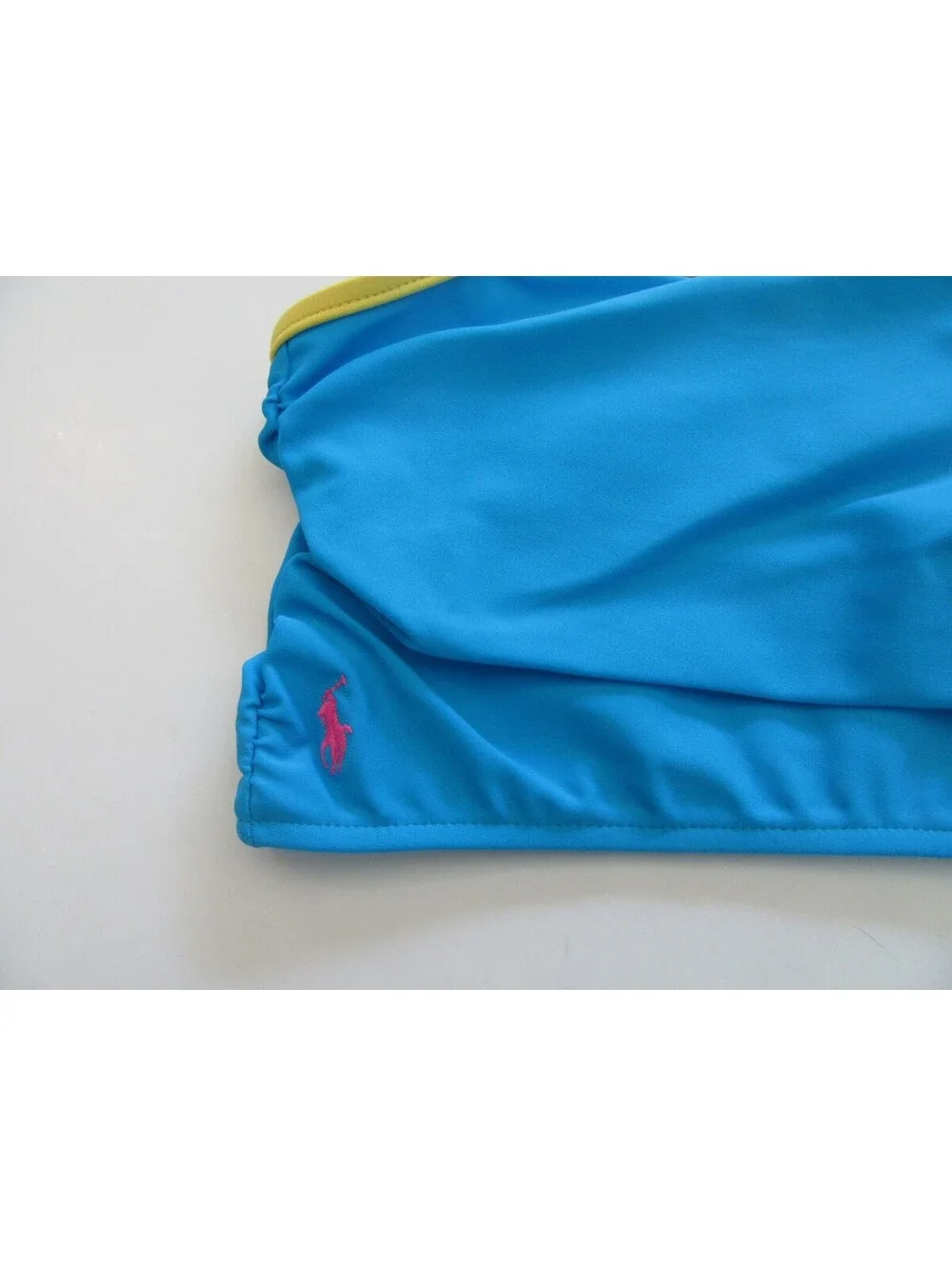 Polo Ralph Lauren Infant Girls 2 Pc. Swimsuit Bathing Suit Turquoise Multi  24M
